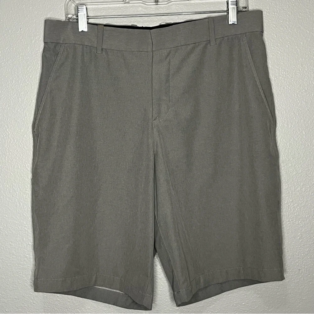 Nike Drifit Flex Golf Shorts 34 Gray Outdoor‎ Athleisure Sports Pocket Inseam 10